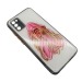 Чехол Samsung A02s (2020) Силикон Print (Girl Pink) #1189877