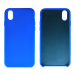 Чехол-накладка Soft Touch для iPhone X/Xs Синий#1165063