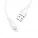 Кабель USB - Apple lightning Borofone BX18 Optimal, 200 см, (white)#1164963