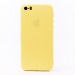 Чехол-накладка ORG Full Soft Touch для "Apple iPhone 5/iPhone 5S/iPhone SE" (yellow) (115016)#1125796