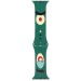 Ремешок - ApW01 Apple Watch 38/40/41 mm силикон (006) (green) (131617)#1699012