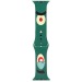 Ремешок - ApW01 Apple Watch 42/44/45/49 мм силикон (006) (green) (131594)#1699055