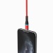 Кабель USB - Apple lightning Borofone BU16 120см 2,4A (red) (125960)#1629206