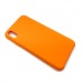 Чехол iPhone XR Silicone Case (No Logo) Оранжевый#1156257