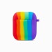 Чехол - AP002 для кейса "Apple AirPods/AirPods 2" (rainbow)(128576)#1641399