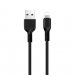 Кабель USB - Apple lightning Hoco X20 Snowy Spirit, 100 см. (black)#1290606