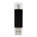 Внешний накопитель Micro/USB XO U70-OTG 4Gb, черный#1624023