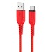 Кабель USB - Type-C Hoco X59, красный 1м#1997484