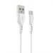Кабель USB - micro USB Borofone BX51 Triumph (100см) белый#1330821