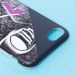 Чехол-накладка - SC185 для "Apple iPhone 7/iPhone 8/iPhone SE 2020" (001) (black/purple) (120748)#1378969