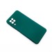 Чехол Samsung A22 (2021) Microfiber Темно-Зеленый#1630808
