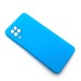 Чехол Samsung A22 (2021) Microfiber Голубой#1630815