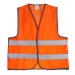 Жилет AIRLINE со светоотражающими полосами,ГОСТ взрослый (р.XL 65х65см), оранжевый#1386801