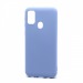 Чехол-накладка Silicone Case NEW ERA для Samsung Galaxy M21/M30S голубой#1395105