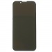 Защитное стекло iPhone 13 Mini (Full Glue Приватное) тех упаковка Черное#1455306