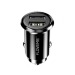 Автомобильное зарядное устройство Floveme Super Mini (2xUSB, 3.1A max, черный)#1491064