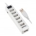 Хаб USB Perfeo 7 Port, (PF-H034 White) белый#1505140