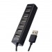 Хаб USB Perfeo 7 Port, (PF-H035 Black) чёрный#1505139