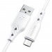                         Кабель Micro USB Borofone BX48 2.4A 1m (белый)#1588414