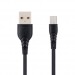 Кабель USB VIXION (J7m) microUSB длинный коннектор (1м) (черный)#1588011
