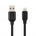 Кабель USB VIXION (K28i) 3,5A для iPhone Lightning 8 pin (1м) (черный)#1587989