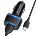 Адаптер Автомобильный Borofone BZ14 Max 2USB/5V/2.4A + кабель micro USB (black)#1588440