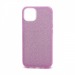 Чехол-накладка Fashion с блестками для Apple iPhone 13 фиолетовый#1594878