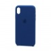 Чехол Silicone Case с лого для Apple iPhone XR (020) синий#1755368