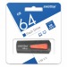 Флэш накопитель USB 64 Гб Smart Buy IRON 3.0 (black/red) (114845)#1625140