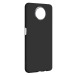 Жесткий силиконовый чехол с микрофиброй для Xiaomi Redmi Note 9T (черный)#1610890