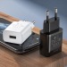 Адаптер Сетевой Borofone BA52A Gamble 1USB/5V/2.1A + кабель Apple lightning (white)#1627848