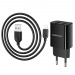 Адаптер Сетевой Borofone BA53A Powerway 2USB/5V/2.1A + кабель Apple lightning (black)#1614941