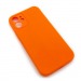 Чехол iPhone 12 Mini Silicone Case (Full Camera/No Logo) №22 Абрикос Оранжевый#1619923