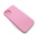 Чехол iPhone 12 Pro Max Silicone Case (Full Camera/No Logo) №07 Розовый#1619068