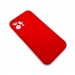 Чехол iPhone 12 Pro Max Silicone Case (Full Camera/No Logo) №12 Красный#1619043