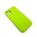 Чехол iPhone 12 Pro Max Silicone Case (Full Camera/No Logo) №21 Блестящий Зеленый#1619051