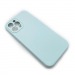 Чехол iPhone 12 Pro Max Silicone Case (Full Camera/No Logo) №26 Бриллиантово-Голубой#1619057