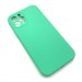 Чехол iPhone 12 Pro Silicone Case (Full Camera/No Logo) №25 Зеленый#1619616