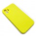 Чехол iPhone 12 Silicone Case (Full Camera/No Logo) №09 Блестящий Желтый#1619862