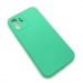 Чехол iPhone 12 Silicone Case (Full Camera/No Logo) №25 Зеленый#1619822