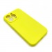 Чехол iPhone 13 Pro Silicone Case (Full Camera/No Logo) №09 Блестящий Желтый#1714015
