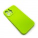 Чехол iPhone 13 Pro Silicone Case (Full Camera/No Logo) №21 Блестящий Зеленый#1619014