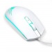 Мышь оптическая MGK-07U WHITE Dialog Gan-Kata - игровая, 4 кнопки + ролик , 7-ми цветная подсветка, USB, белая#1618151