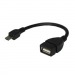 Шнур USB OTG (шт. micro USB - гн. USB А) 0.15м "Rexant"#1687964