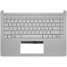 Топ-панель HP 14s-dq серебряная с подсветкой#1857707