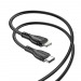 Кабель Type-C - Apple Lightning Borofone BX51 1м (Black)#1642131