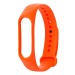 Ремешок - WB08 Xiaomi Mi Band 3/Mi Band 4 силикон на кнопке (регулируемый) (orange) (90379)#1622454