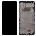 Дисплей для Samsung Galaxy A22 4G (A225F) модуль с рамкой Черный - OR (SP)#2081918