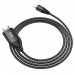 Кабель/адаптер Hoco UA16 (Type-C-HDMI), 2м цвет серый металлик#1646876