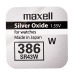 Элемент серебряно-цинковый Maxell 386, SR43W (10) (100) (17381)#1640201